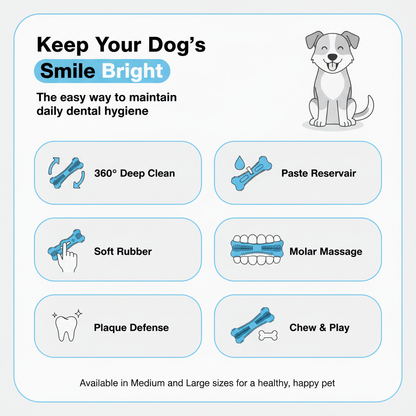 Dog Toothbrush Stick